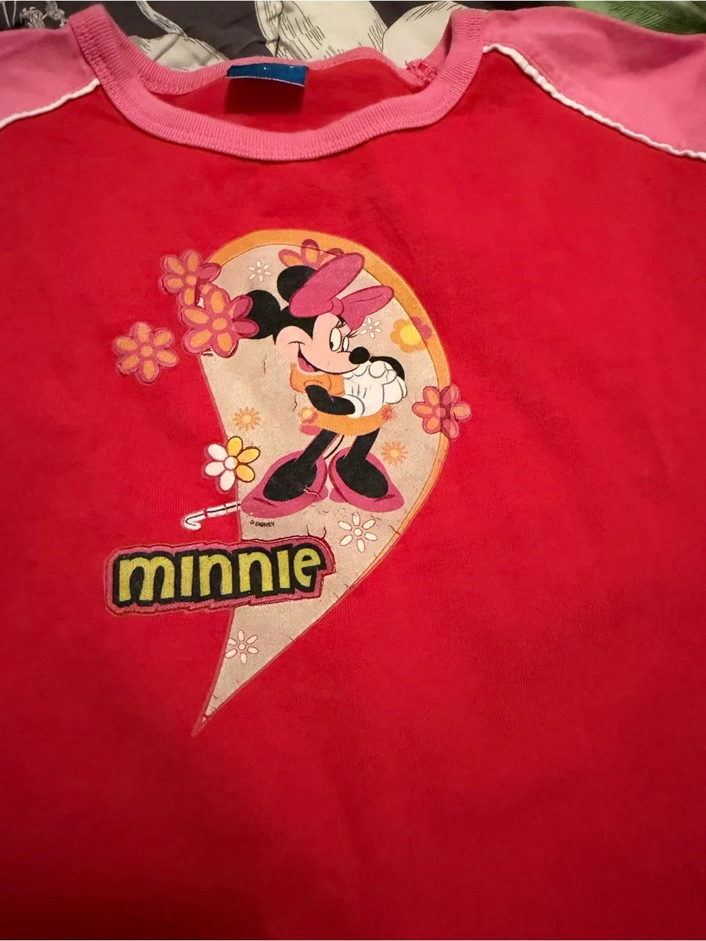 Vintage Disney Long Sleeve Minnie Mouse Shirt